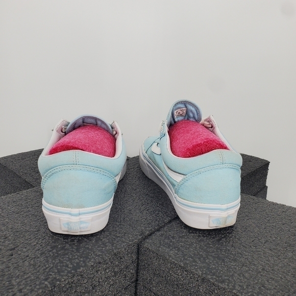 Vans Off The Wall Tiffany Blue Sneakers 7 Women's 5.5 Men's Shoes 500714 - Picture 9 of 11